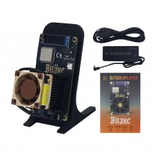 Bitaxe Gamma 601 1.2TH/s 17W Solo Bitcoin Miner BTC Miner (with Small Black Shell & Silent Fan)