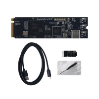 CapDMA M2 High Speed DMA Board Direct Memory Access Board PC External Development Board with Pre-flashed Customized Firmware
