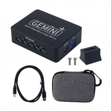 Gemini New USB3.0 Mini Portable Power Supply Management Box Astronomical Power Hub Box with Height Increasing Dovetail Plate