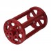 TeSeek MT-6 195mm (7.7") EQ Mount Pier Extension (Red) for Sky-Watcher EQ6 and 3/8" Screw Tripods