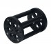 TeSeek MT-Max 200mm (7.9") Heavy-Duty EQ Mount Pier Extension (Black) for iOptron CEM60 and CEM70