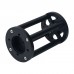 TeSeek XD-3 195mm (7.7") EQ Mount Pier Extension (Black) for EQ3 EQ5 Tripods and EQ6 EQ3 EQ Mounts