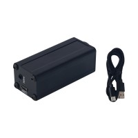 AES to Analog Converter DAC with AES Digital Input to 3.5mm Output Supports 16–32bit, 44.1–192KHz