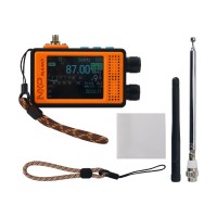 NXP-NANO Portable 65-108MHz FM Radio Receiver TEF6686+ESP32 Main Control with 2.4-inch IPS Touch Screen