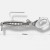 Xinda H Series Descender2 Multifunctional Stainless Steel Climbing Descender Big Dipper Descender for 12mm Ropes