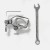 Xinda H Series Anchor2 Multifunctional Stainless Steel Climbing Anchor Big Dipper Mobile Anchor for 10.5-12mm Ropes