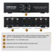 B072 3-IN 1-OUT Audio Switch Fully Balanced XLR Audio Source Signal Selector Passive Stereo Selector