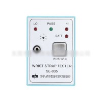 SL-035 ESD Wrist Strap Tester Wall-Mountable Anti-Static Wrist Strap Tester with 750KΩ–10MΩ Range