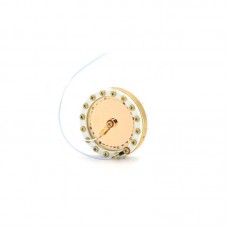 U81 Condenser Microphone Capsule Ultra-Thin 34mm Gold-Plated Diaphragm Mic Capsule -35±2dB Sensitivity
