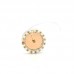 U81 Condenser Microphone Capsule Ultra-Thin 34mm Gold-Plated Diaphragm Mic Capsule -35±2dB Sensitivity