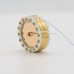 U87 Condenser Mic Capsule 34mm Pure Gold Diaphragm -36±2dB Sensitivity for Live Streaming & Recording