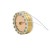 U87 Condenser Mic Capsule 34mm Pure Gold Diaphragm -36±2dB Sensitivity for Live Streaming & Recording