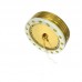 RK87 RK-87 Condenser Mic Capsule 34mm Pure Gold-Plated Diaphragm -34±2dB Sensitivity for Recording Studios