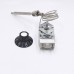 ARB-33-204Q Fryer Thermostat RX-1-36 Replacement 204°C 0.67A 5V DC (3/8"-18 NPT 200°F-400°F) + Knob