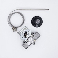 ARB Gas Thermostat Valve Fryer Temperature Controller 200-400℉ with 1/4" NPT – Commercial Use
