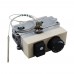 0085AQ287 Gas Thermostat 120-200°C Fryer Thermostat 710 Replacement for Gas Commercial Wok Steamer