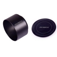 Metal Dew Shield + Metal Telescope Dust Cap Specially Designed for ZWO Seestar S30 Smart Telescope