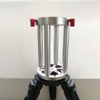 Xuanji QD-1 205mm (8.1") Quick Release Telescope Pier Extension (Silver) for ZWO AM5 Equatorial Mount