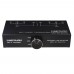 B073 1-IN 3-OUT Audio Switch Fully Balanced XLR Audio Source Signal Selector Passive Stereo Selector