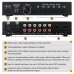 B081 6-IN 3-OUT Audio Switcher XLR RCA Stereo Signal Source Selection Switcher Plug and Play L/R Simultaneous Switch
