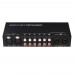 B081 6-IN 3-OUT Audio Switcher XLR RCA Stereo Signal Source Selection Switcher Plug and Play L/R Simultaneous Switch