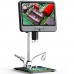 AD208SE 4K UHD HDMI-compatible Digital 1500X Electronic Microscope with 10.1-inch LCD for Electronics Repairing