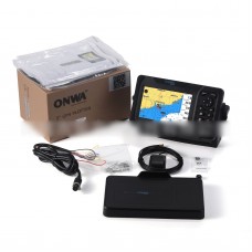 ONWA KP-25 Marine GPS Chart Plotter GPS+Beidou+Galileo+Glonass Support for K-Chart and C-Map with 5-inch LCD