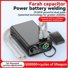 UKF10 Capacitive Plug-in Version Mini Portable Lithium Battery 18650 Spot Welder Automatic/Manual Spot Welding Machine