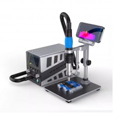 H314 220V 1400W High Power Smart Hot Air Gun Rework Station for Desoldering Station Electronics Repair