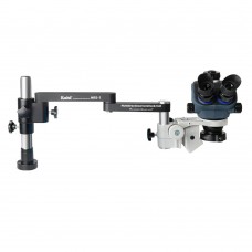 KAISI TX350S MRS Trinocular HD Microscope 7X-50X Zooming with 360° Rotating Folding Stand for Motherboard Maintenance