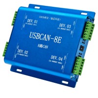 USBCAN-8E Industrial 8-Channel CAN Analyzer 480Mbps USB2.0 3KV Electrical Isolation Compatible with CAN Protocol