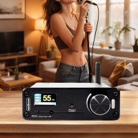 Semibreve PD10 200W Bluetooth 5.2 Mini ES9038 Audio Decoder TPA3116x2 HiFi Stereo Power Amplifier