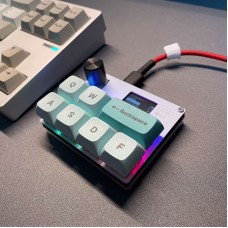 BAIKOU Micrometer M07 7-Key Mini Gaming Keyboard Magnetic Switches 0.01mm Accuracy RT RS Functions