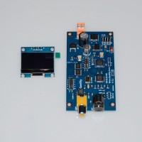 GeeDiy AK4118 Digital Receiver Board Coaxial Optical AES I2S/DSD Inputs AK4118-RX with 1.3" OLED
