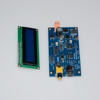 GeeDiy AK4118 Digital Receiver Board Coaxial Optical AES I2S/DSD Inputs AK4118-RX + SLCD1602 Display