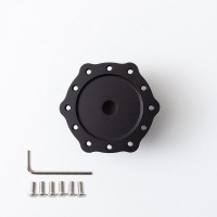 Simplayer Steering Wheel Adapter (Black 2nd Generation) for PXN V10/V10PRO Steering Wheel Bases
