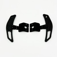 2PCS Simplayer Carbon Fiber Adjustable Paddles (Type A) Compatible with MOZA R5 ES and R3 ESX