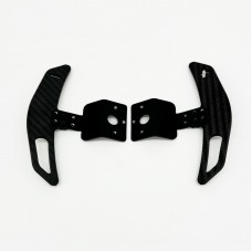 2PCS Simplayer Carbon Fiber Adjustable Paddles (Type A) Compatible with MOZA R5 ES and R3 ESX