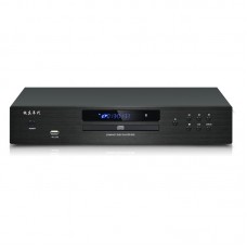 Classic Black E25 Professional CD Player OPA2604 Op Amp Bluetooth5.0 2-Channel Lossless HiFi CD Player