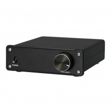 D325E TPA3255 Dual Channel 300Wx2 High Power Digital Power Amplifier Low Distortion Class D Audio Amplifier with Power Adapter