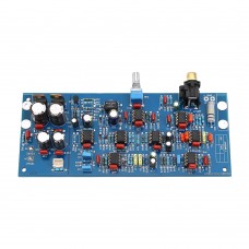 Professional Subwoofer Filter Preamplifier Board NE5532x8 Op Amp High/Low Level Input with Gain Adjustment