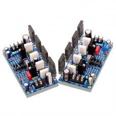 AB200 Mono 200W High Power HiFi Power Amplifier Board 1943+5200 Pair Tube Amplifier Module for 0W-300W Speakers