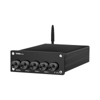 D323E TPA3223 2.1 Channel 100Wx2+200W High Power HiFi Digital Power Amplifier QCC3034 Bluetooth5.1 with DC42V Power Adapter