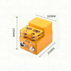 Orange 6P1 Push-pull Pure 4x6P1 Electronic Tube Amplifier Bluetooth5.0 HiFi Vacuum Tube Power Amplifier
