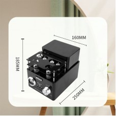 Black 6P1 Push-pull Pure 4x6P1 Electronic Tube Amplifier Bluetooth5.0 HiFi Vacuum Tube Power Amplifier