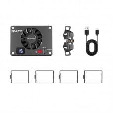 SOONPHO SP-A7 Pro Camera Cooler Camera Cooling Fan for Sony A7M4 ZV-E1 Canon R6 Fuji X-S10