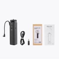 Photography T100 Battery Grip Fill Light Battery Power Grip for Aputure 60 and Godox ML100/ML60