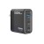 TOPRIG PD100W 3-Port Fast Charger GaN Charger with Foldable Prongs for Phones Laptops and Tablets
