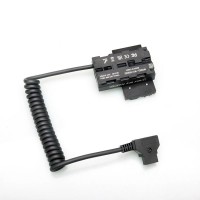 WY-F550X2 D-Tap to Dual-Sided NP-F Dummy Battery (3-Way NP-F Adapter with Cable Extended to 60cm)