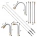 10-Piece Stainless Steel Pressure Washer Extension Wand Set – 1/4" Quick-Connect, 4000 PSI